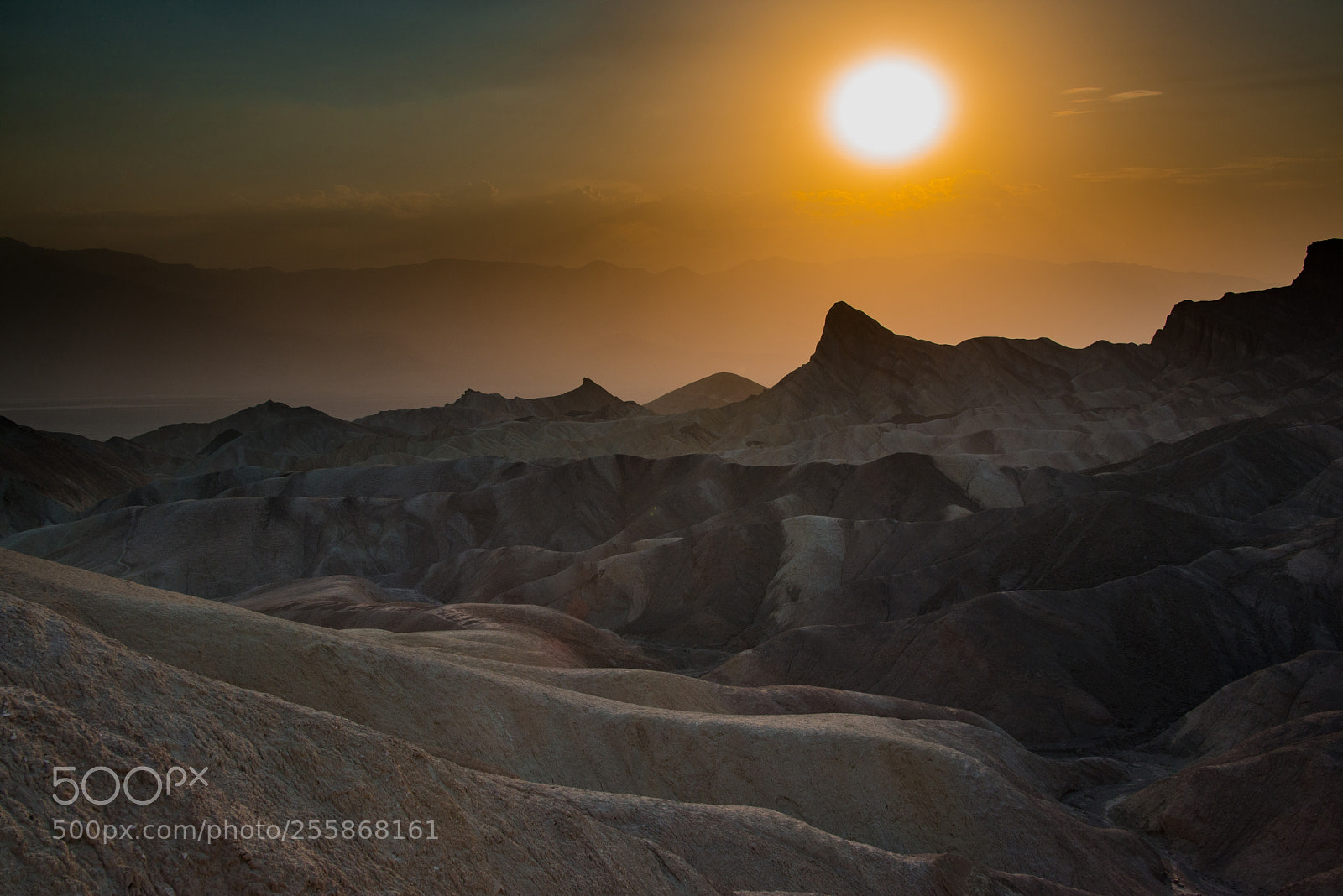 Nikon D600 sample photo. Zabriskie point sunset photography