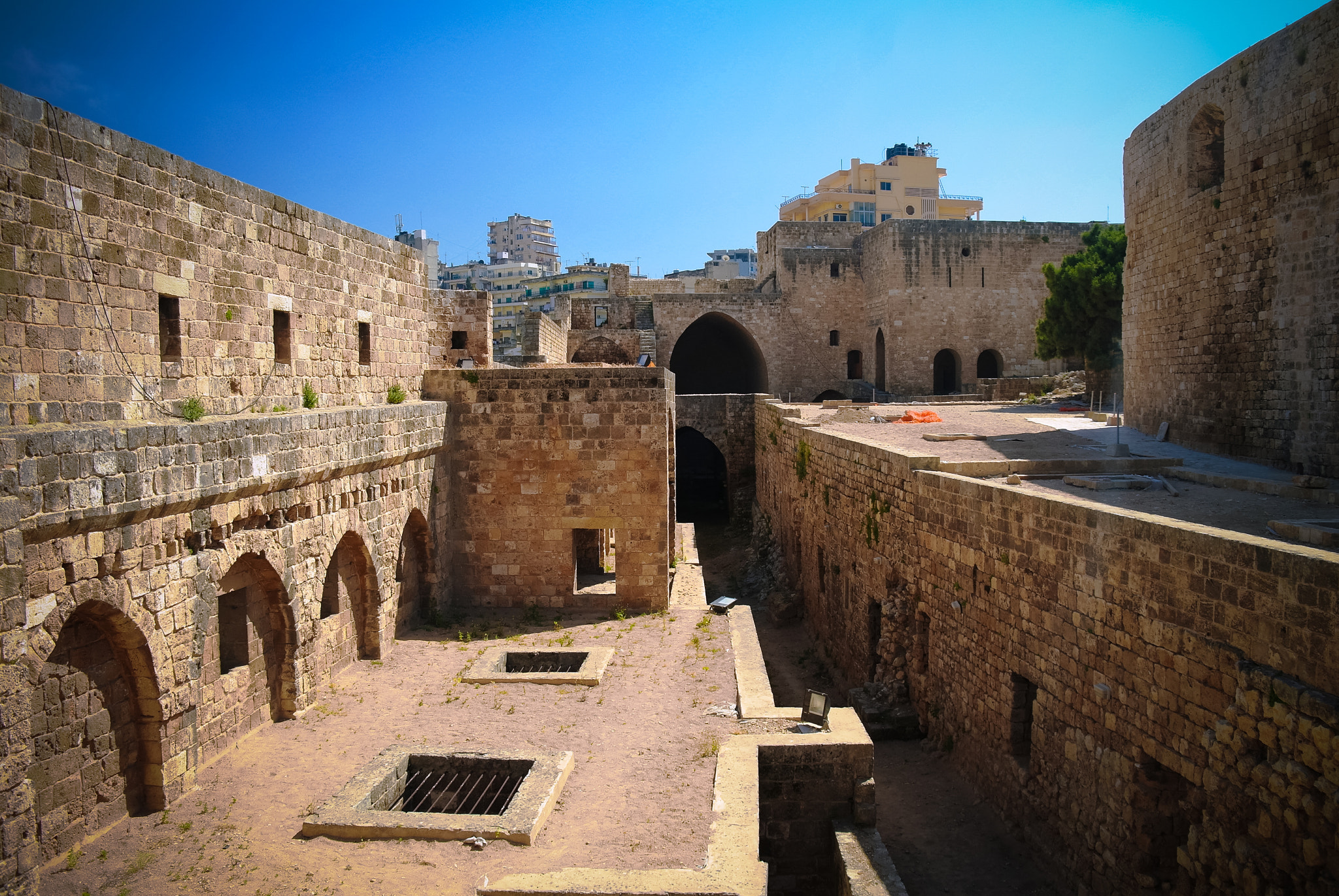 Samsung NX11 sample photo. Panorama of citadel of raymond de saint-gilles aka pilgrim hill , tripoli, lebanon photography