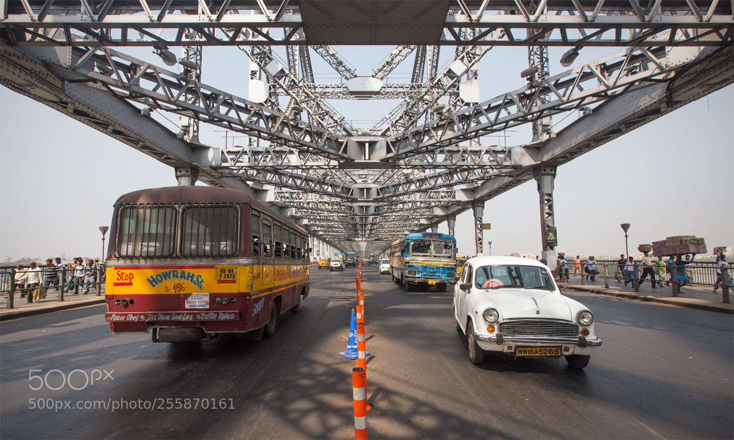 Canon EOS 6D sample photo. Howrah bridge photography