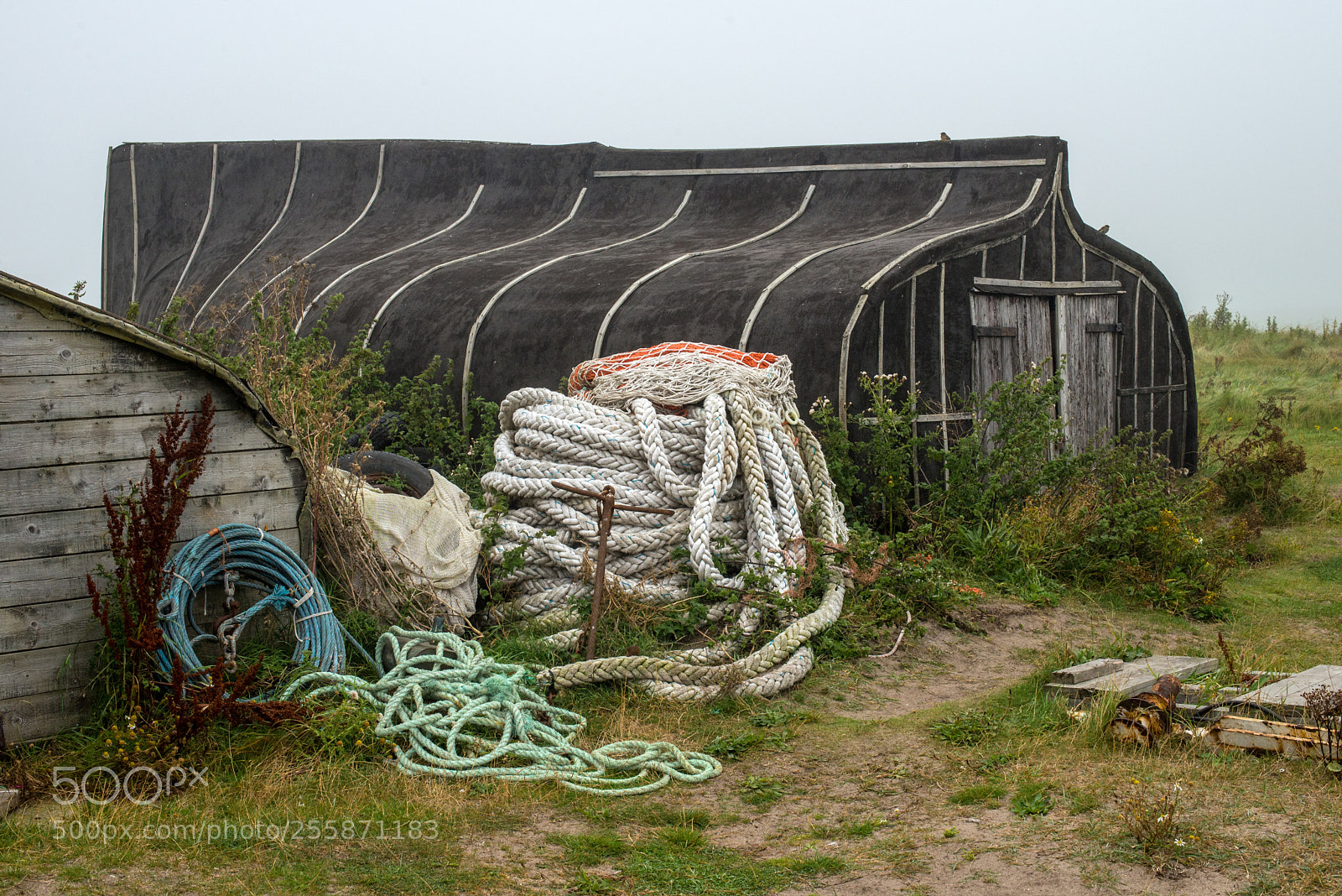 Nikon D610 sample photo. Fishing huts and tackle photography
