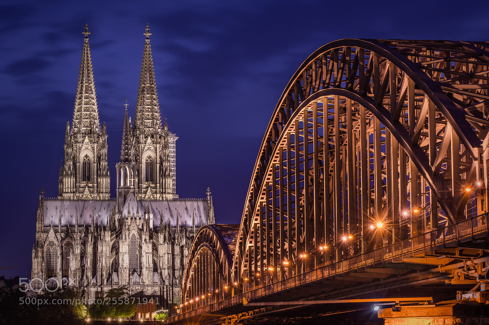 Nikon D7200 sample photo. Cologne by night photography