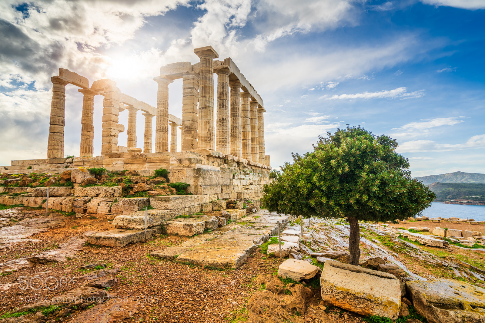 Sony a7R II sample photo. Temple of poseidon iii photography