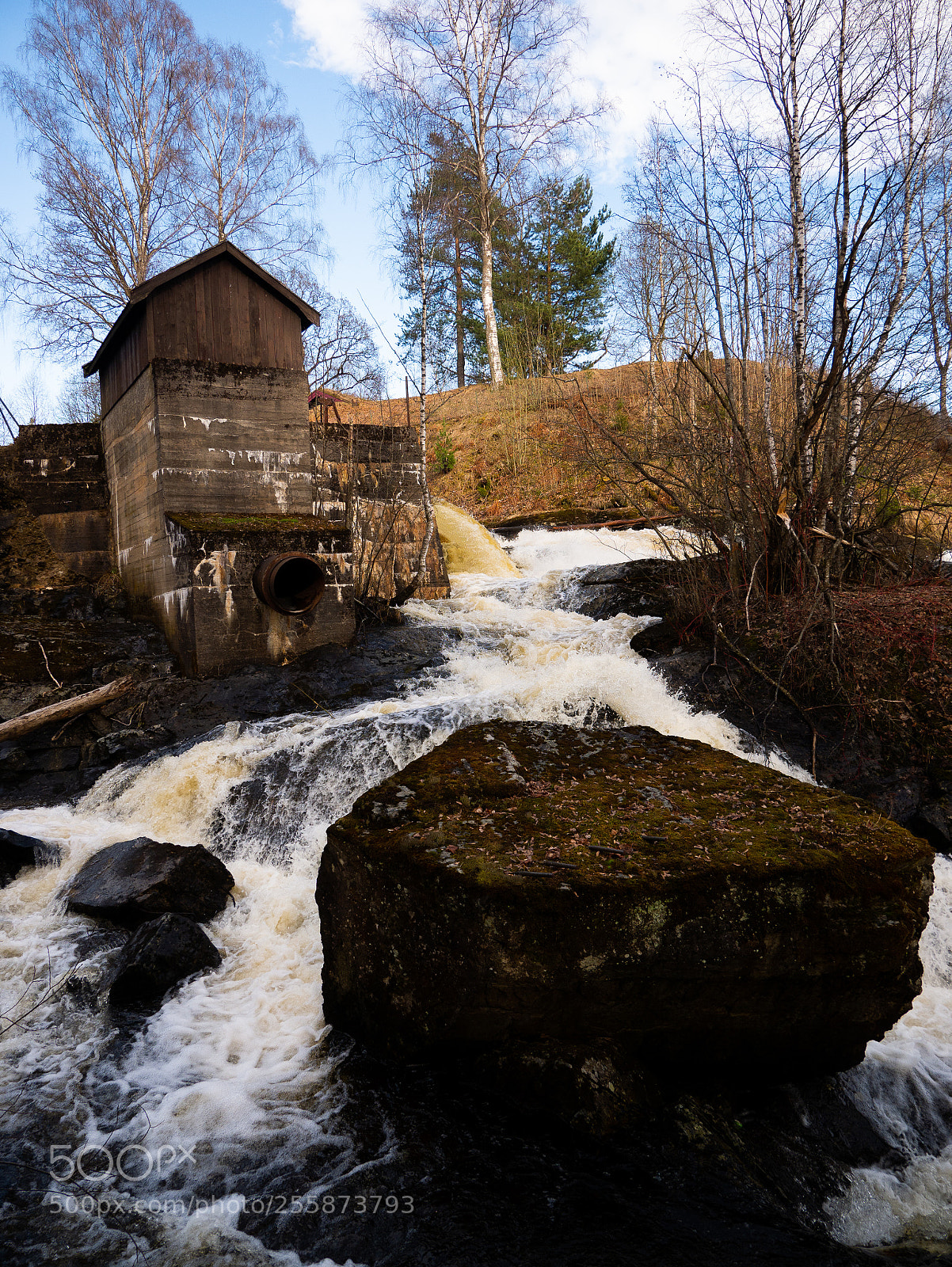 Panasonic Lumix DMC-G85 (Lumix DMC-G80) sample photo. Old mill waterfall norway photography
