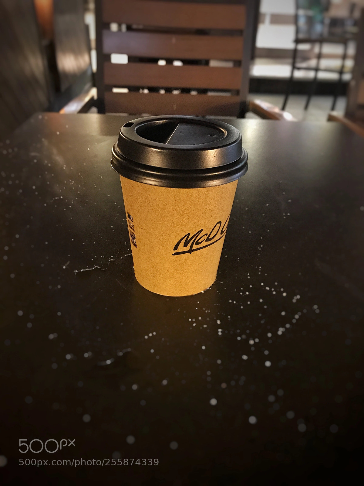 Apple iPhone 7 sample photo. Mcdonalds blacktea photography