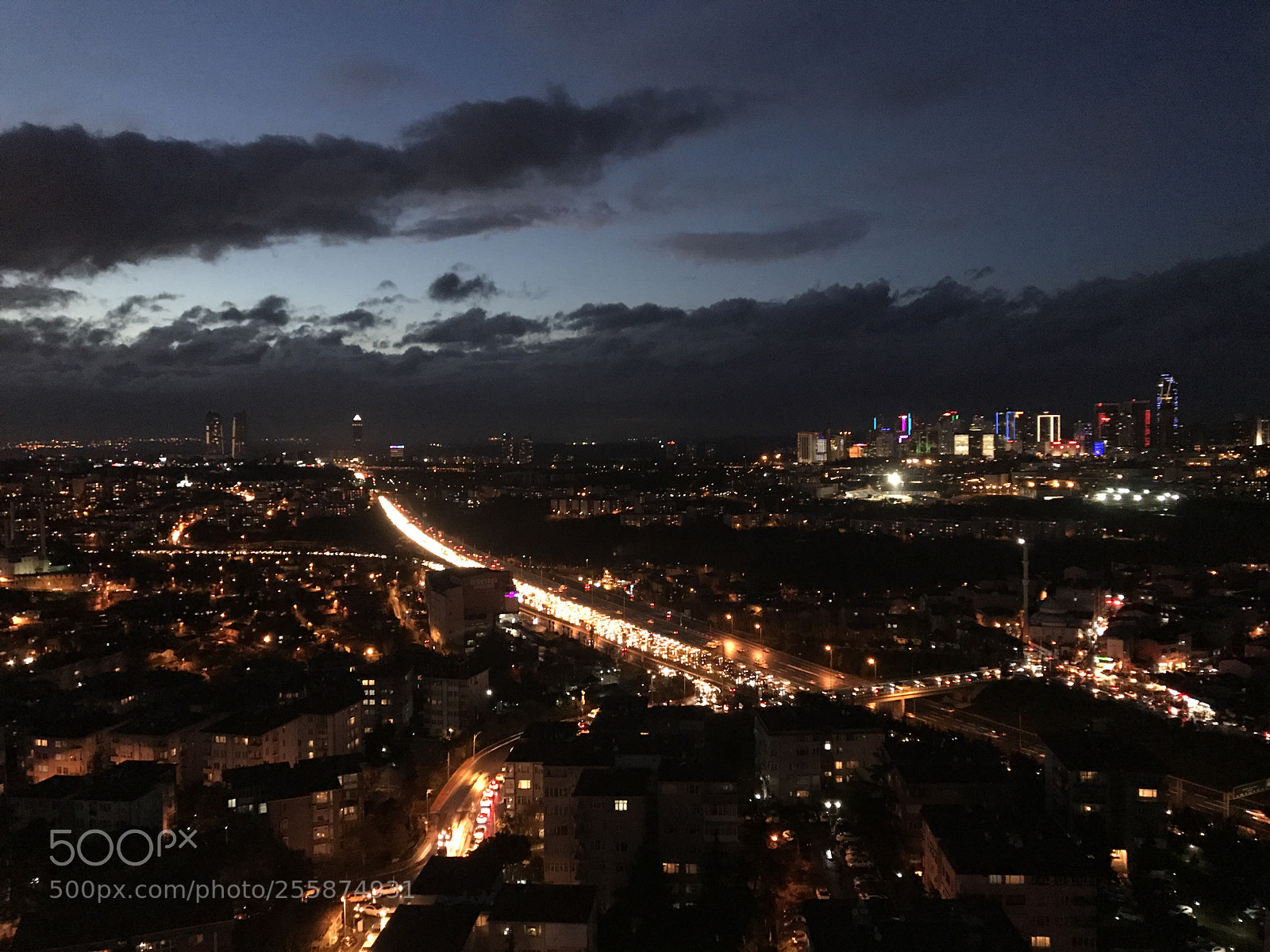 Apple iPhone 7 sample photo. İstanbul city night day. photography