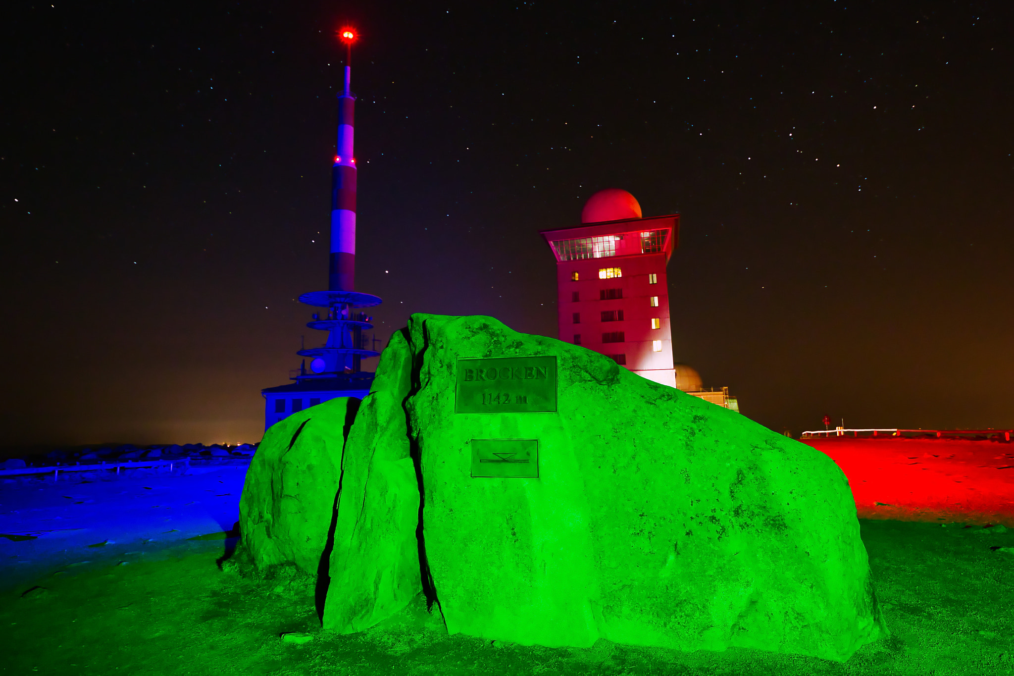 Canon EOS 70D sample photo. Brocken bei nacht photography