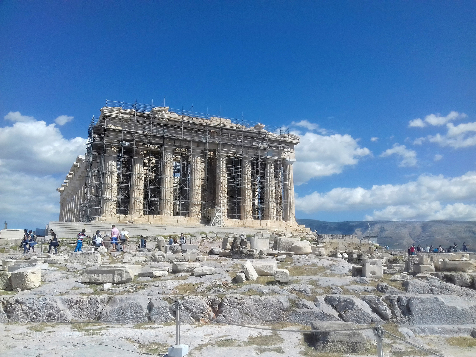 Samsung Galaxy J3(2016) sample photo. Parthenon the temple of photography