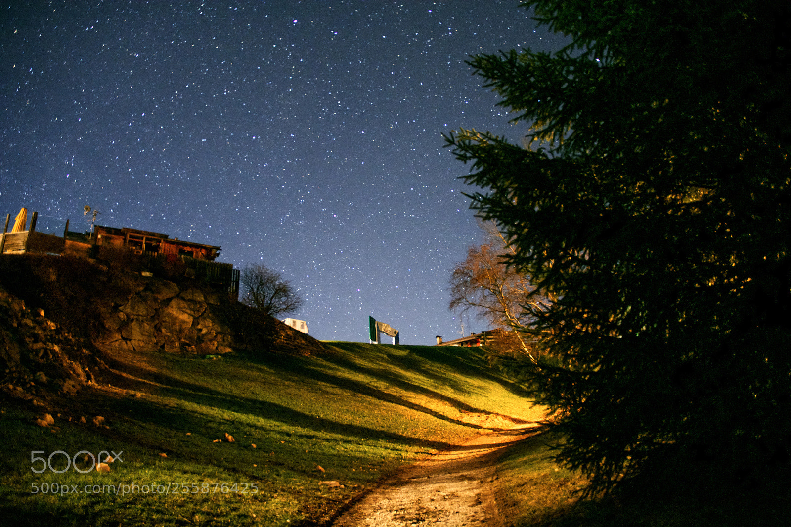 Nikon D7100 sample photo. The hillside photography