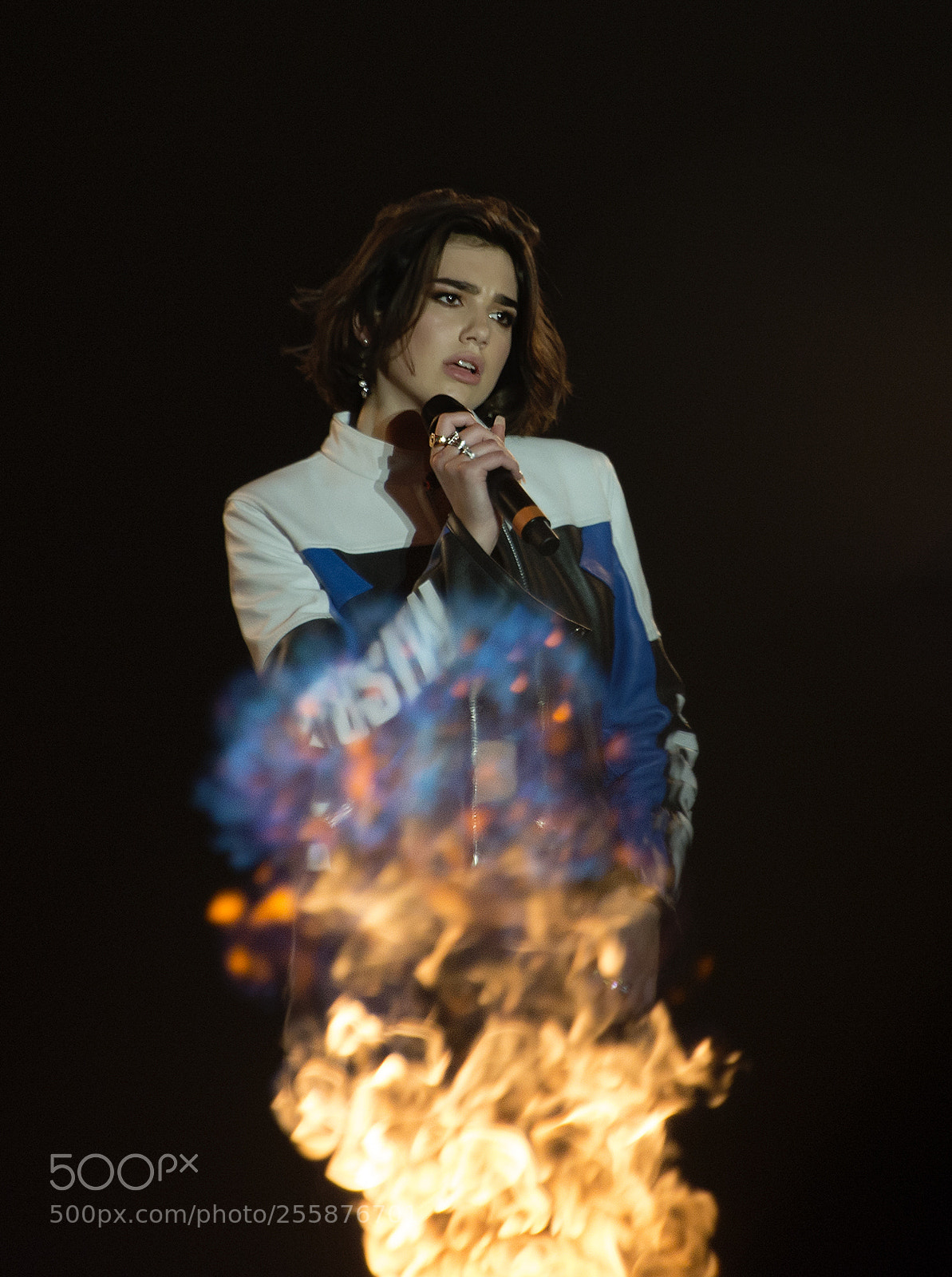 Nikon D600 sample photo. Dua lipa - hotter photography