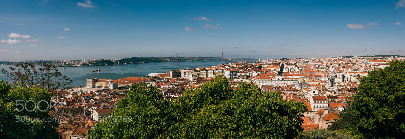 Nikon D800E sample photo. Vista panoramica de lisboa photography