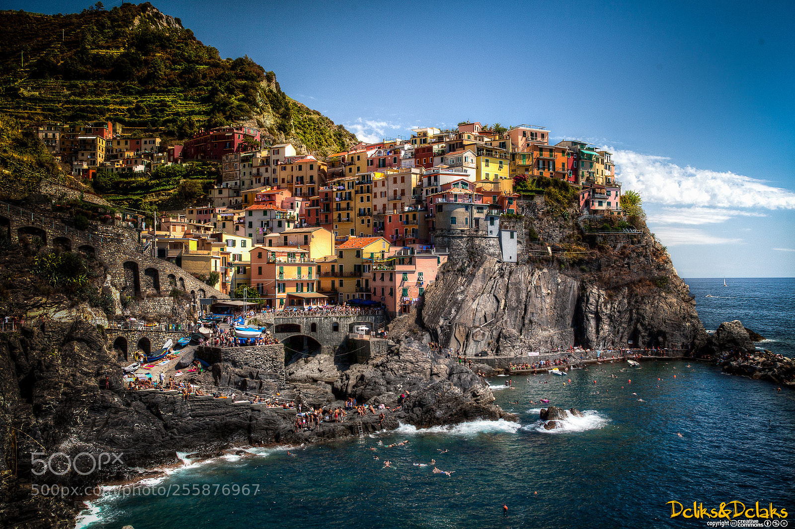 Canon EOS 5D Mark II sample photo. Manarola photography