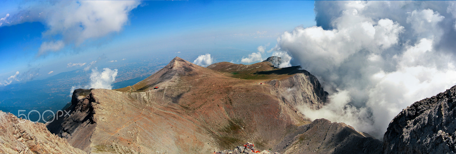 Nikon 1 J1 sample photo. Olumpos panorama photography