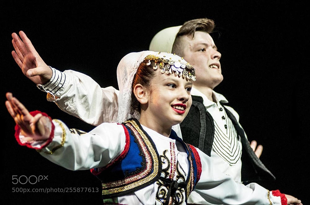 Nikon D300 sample photo. Macedonian traditional folk dances photography