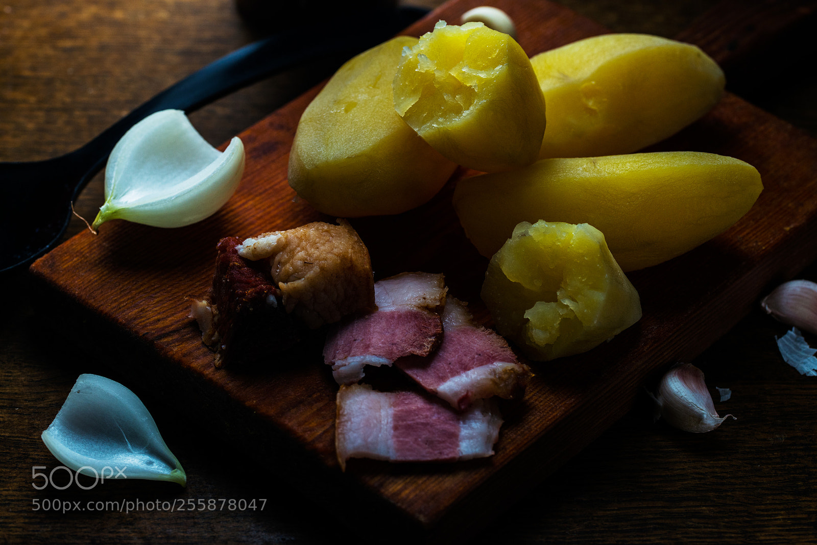 Nikon D800 sample photo. Potatoes with bacon photography