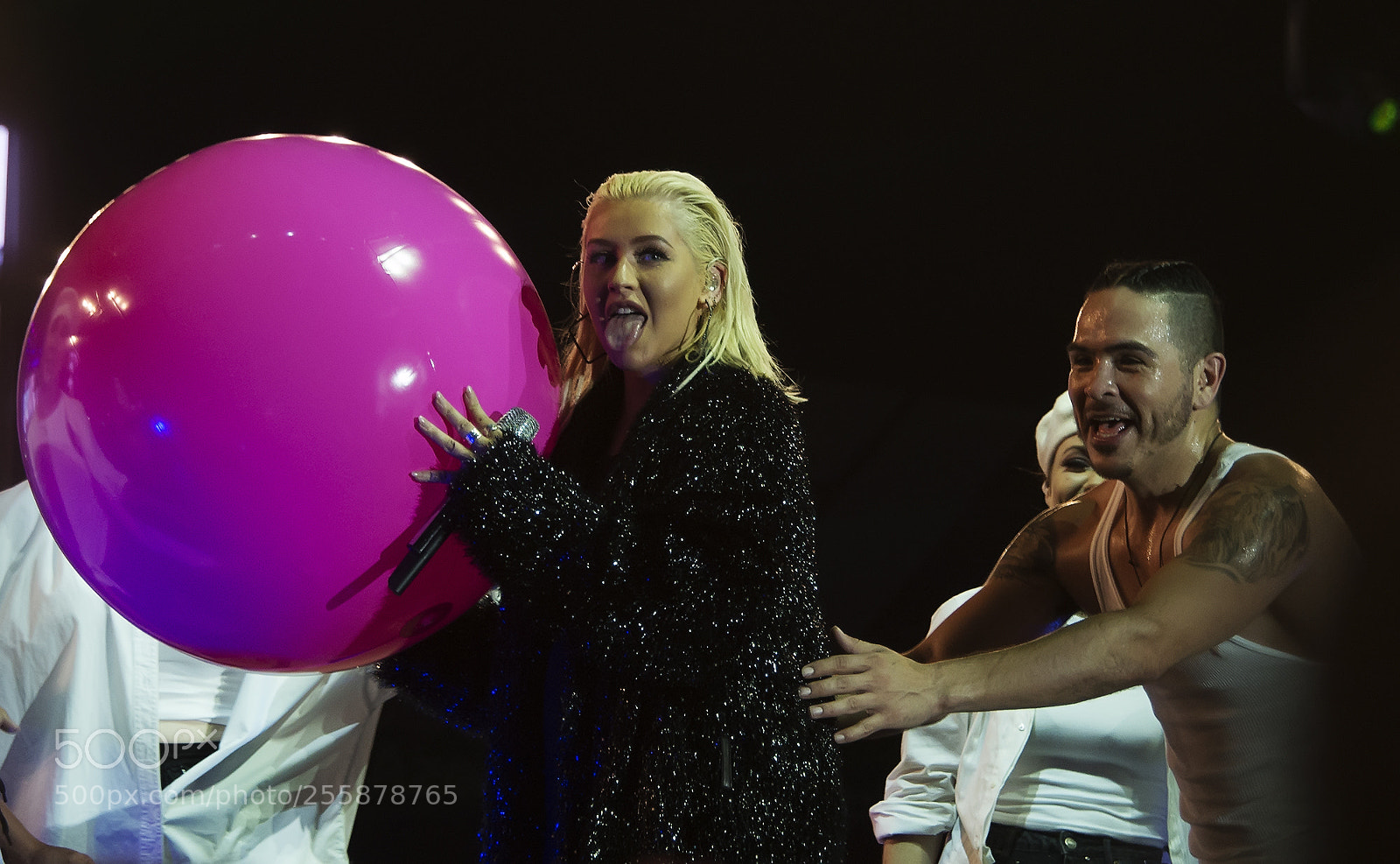 Nikon D600 sample photo. Christina aguilera - baku`18 photography