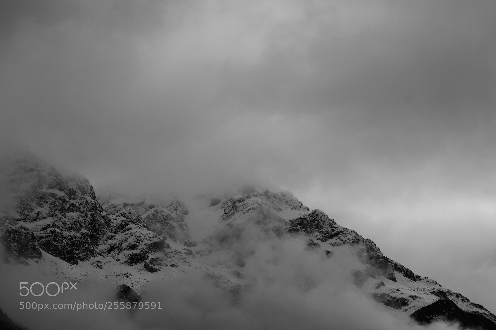 Pentax K10D sample photo. Clouds over the fiords photography