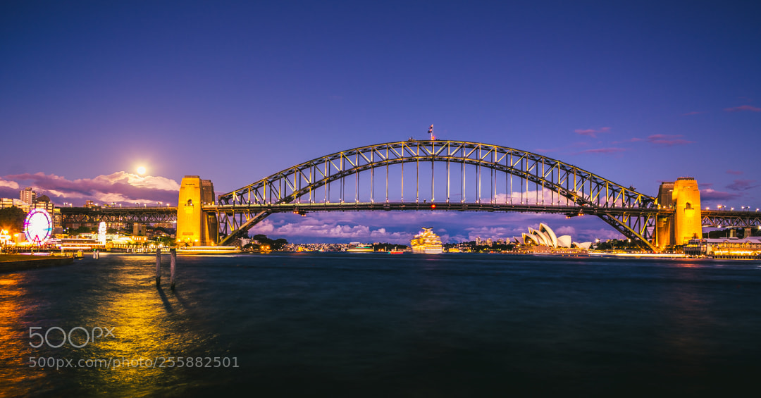 Nikon D5200 sample photo. Sydney harbour bridge photography