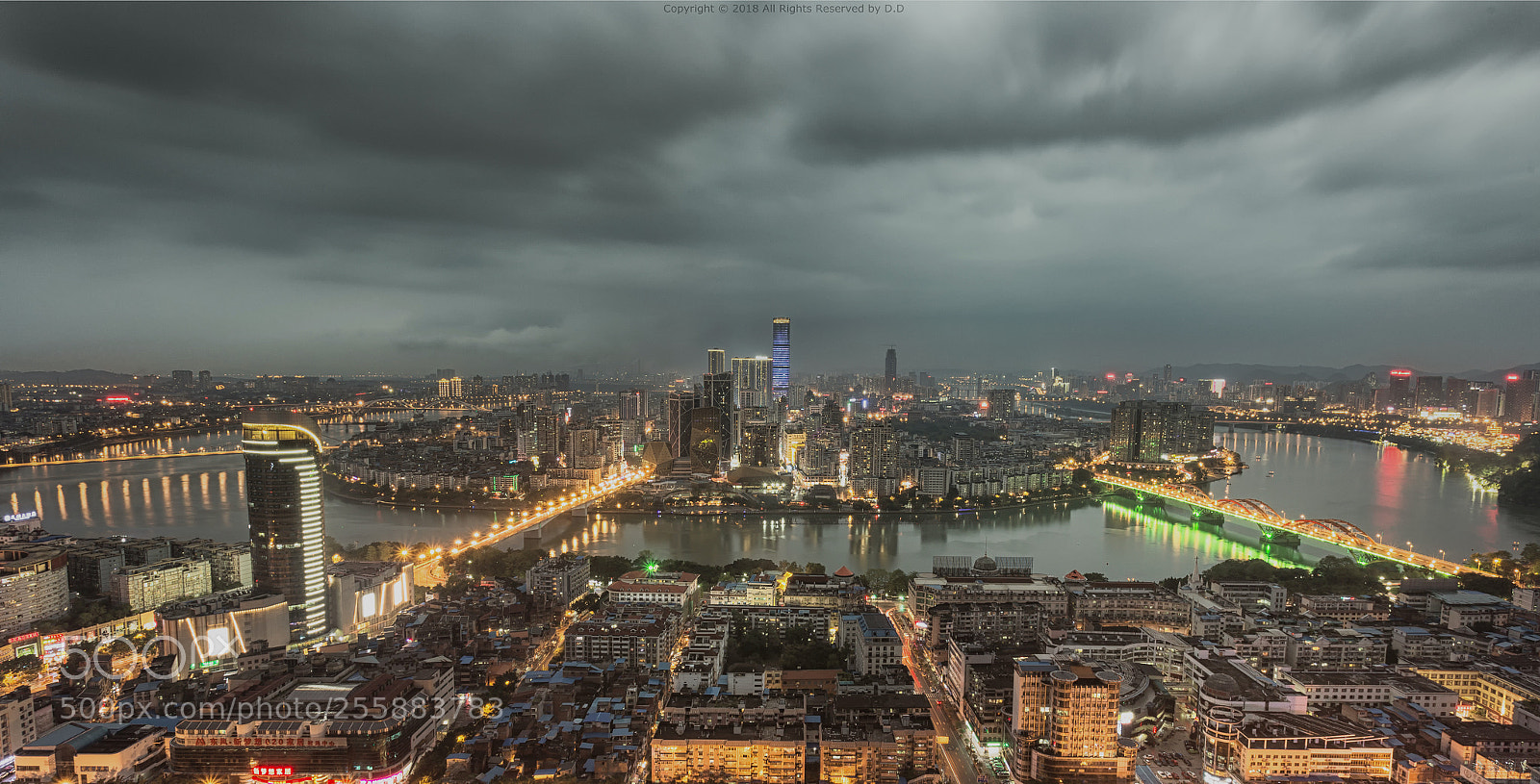 Canon EOS 6D sample photo. Rainy night photography