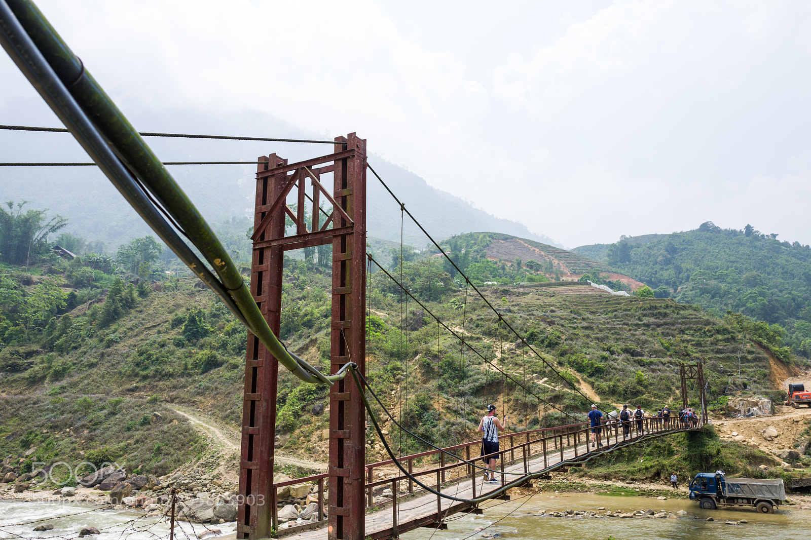 Leica Q (Typ 116) sample photo. A bridge near sapa photography