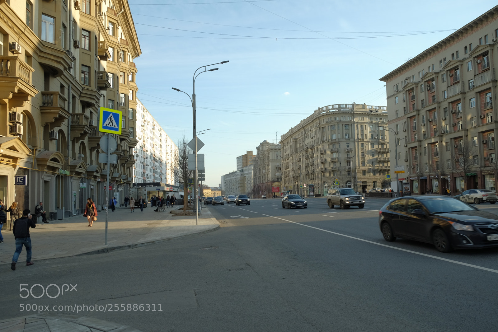 Fujifilm X-T1 sample photo. Moscow april photography