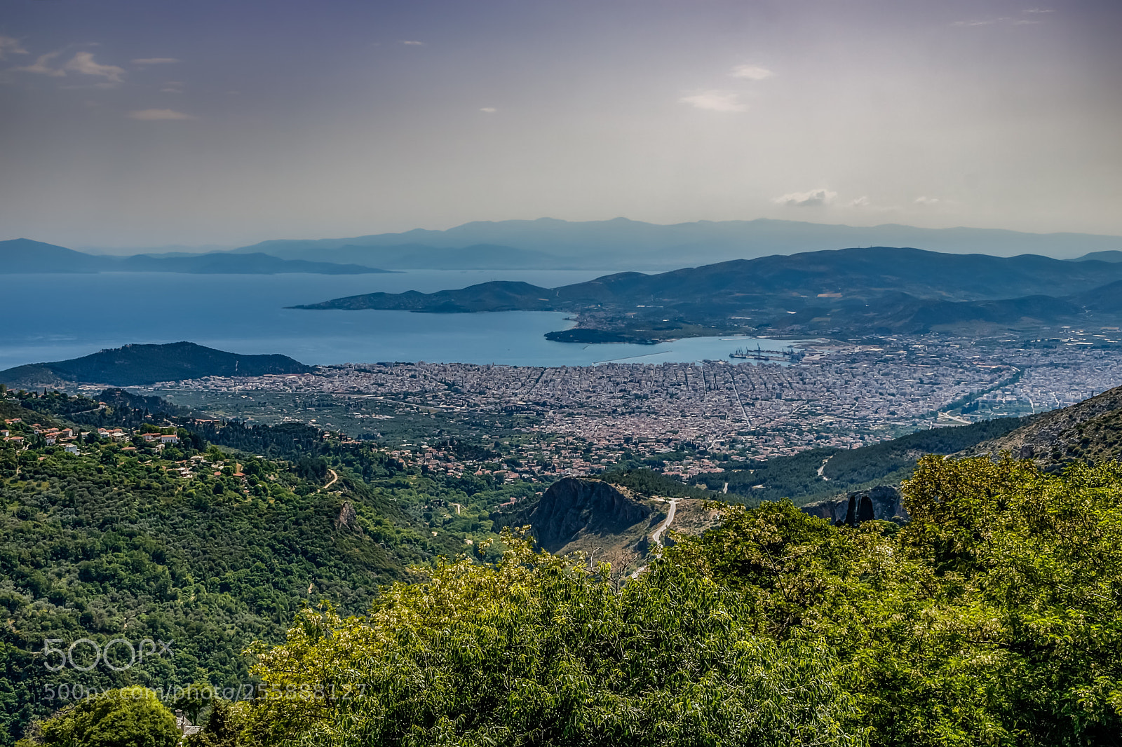 Canon EOS 750D (EOS Rebel T6i / EOS Kiss X8i) sample photo. City of volos.hdr panoramic photography
