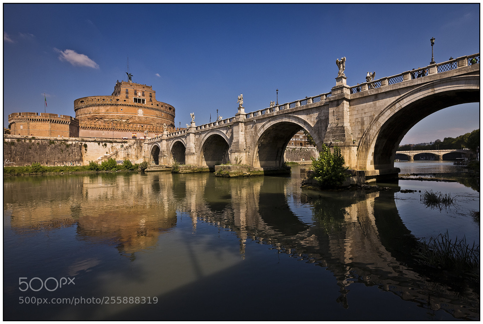 Canon EOS M sample photo. Ponte st angelo bridge photography