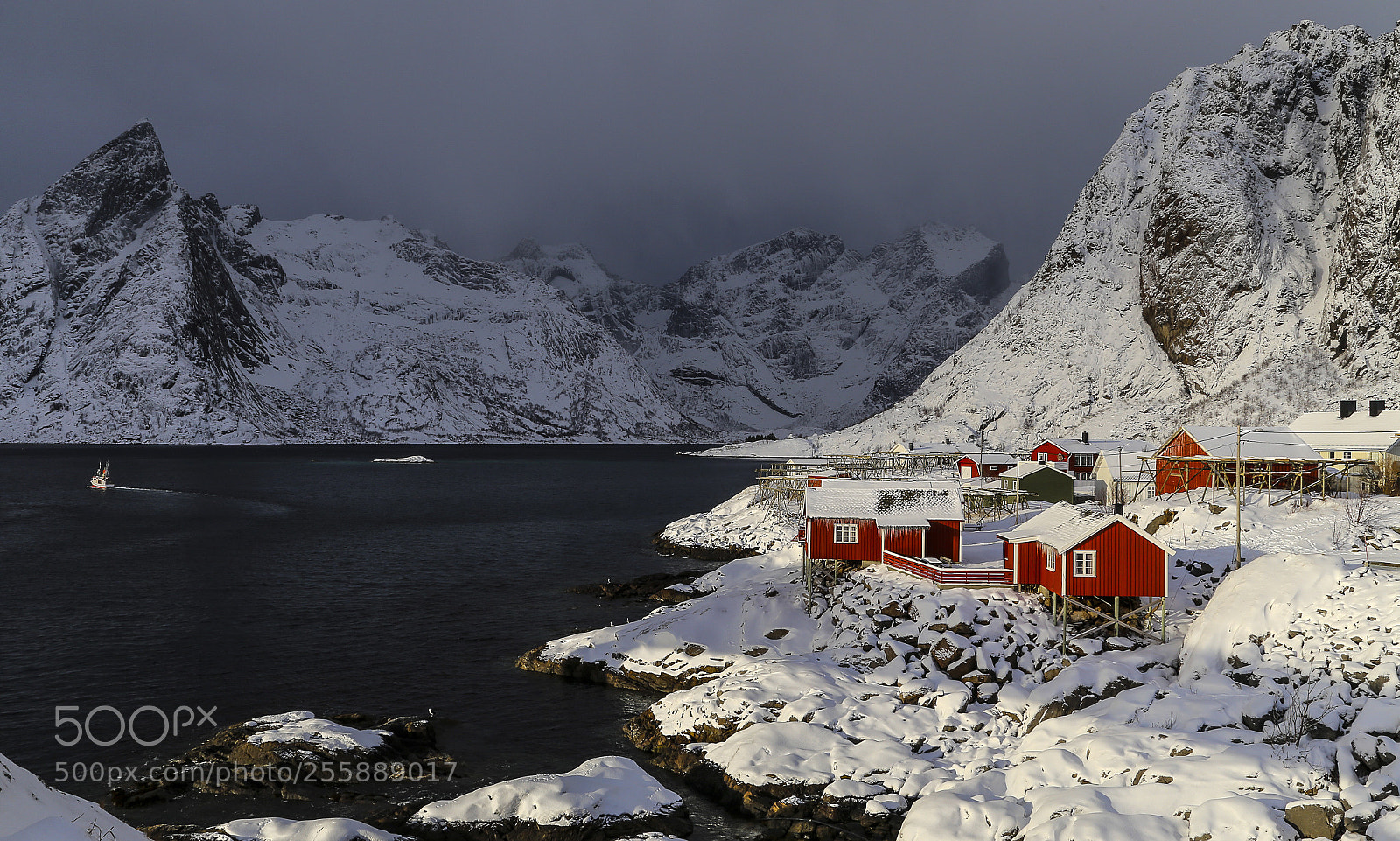 Canon EOS 6D sample photo. Thunderstorm on lofoten  photography