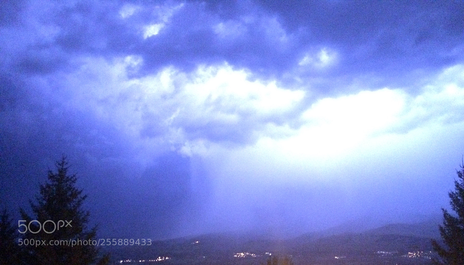 Apple iPhone 5s sample photo. Thunderstorm photography