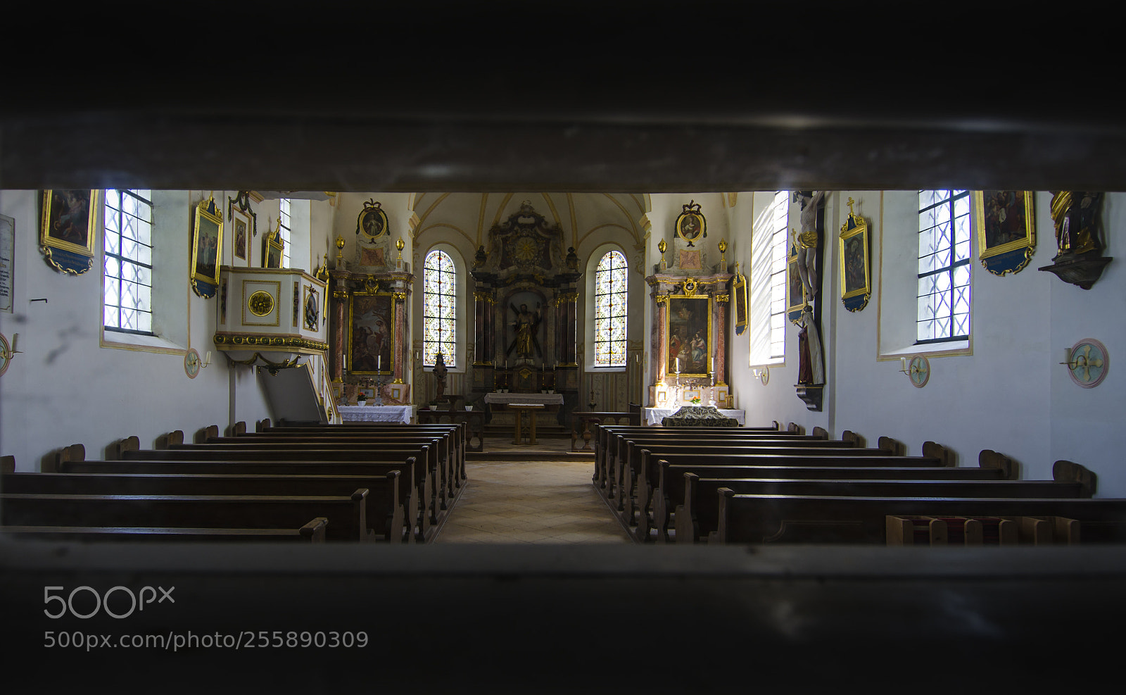 Nikon D7000 sample photo. Church interior photography