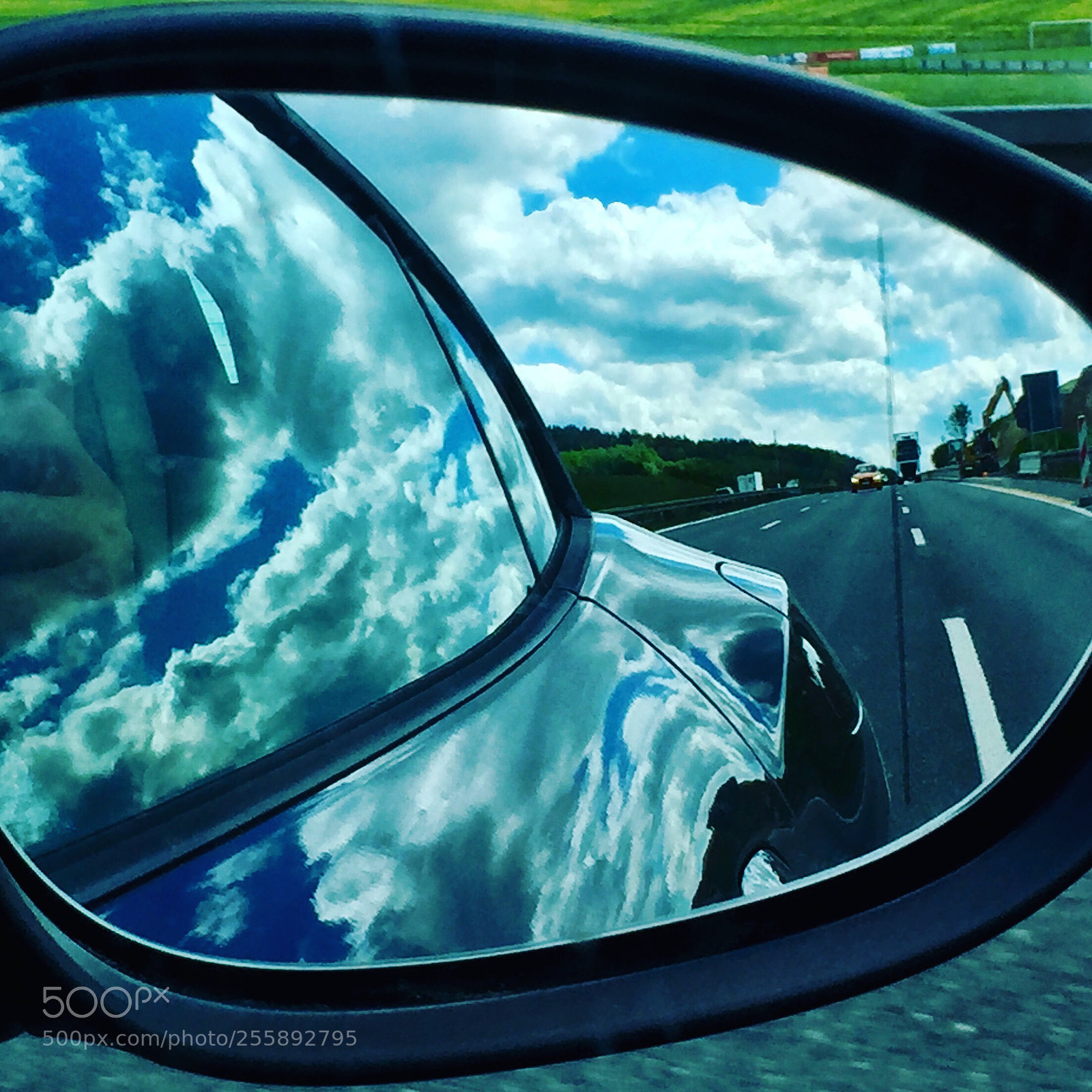 Apple iPhone 6 sample photo. Cloudy highway photography