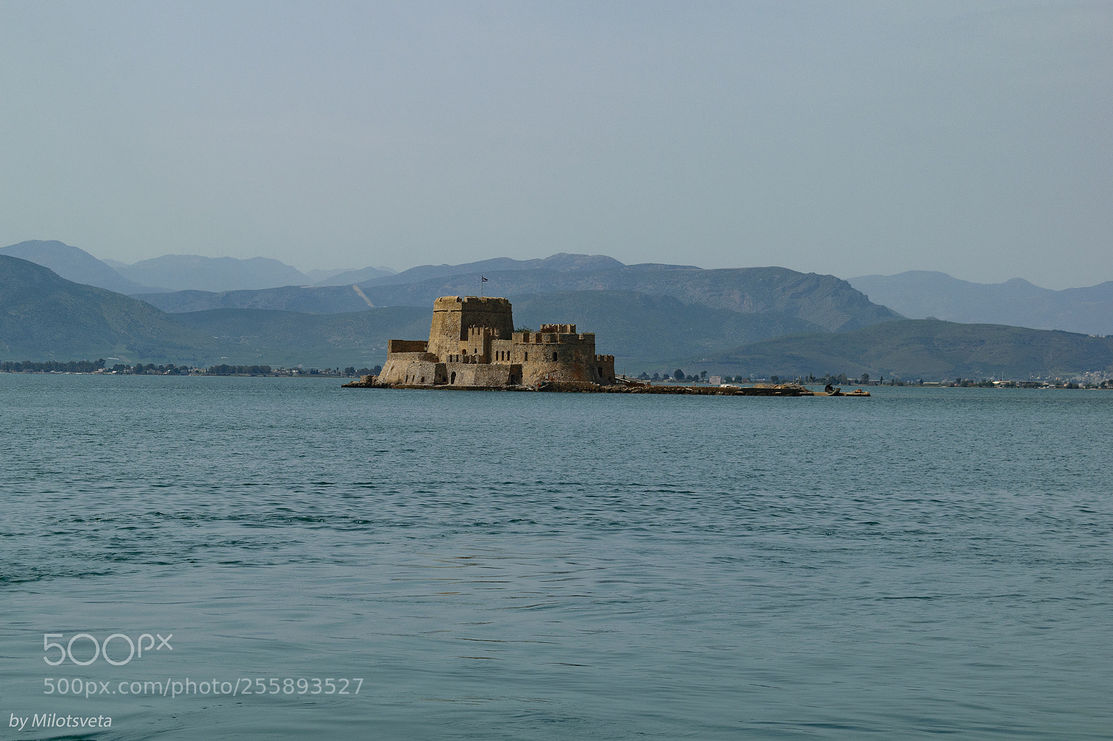 Nikon D3300 sample photo. Nafplio. the bourtzi castle photography