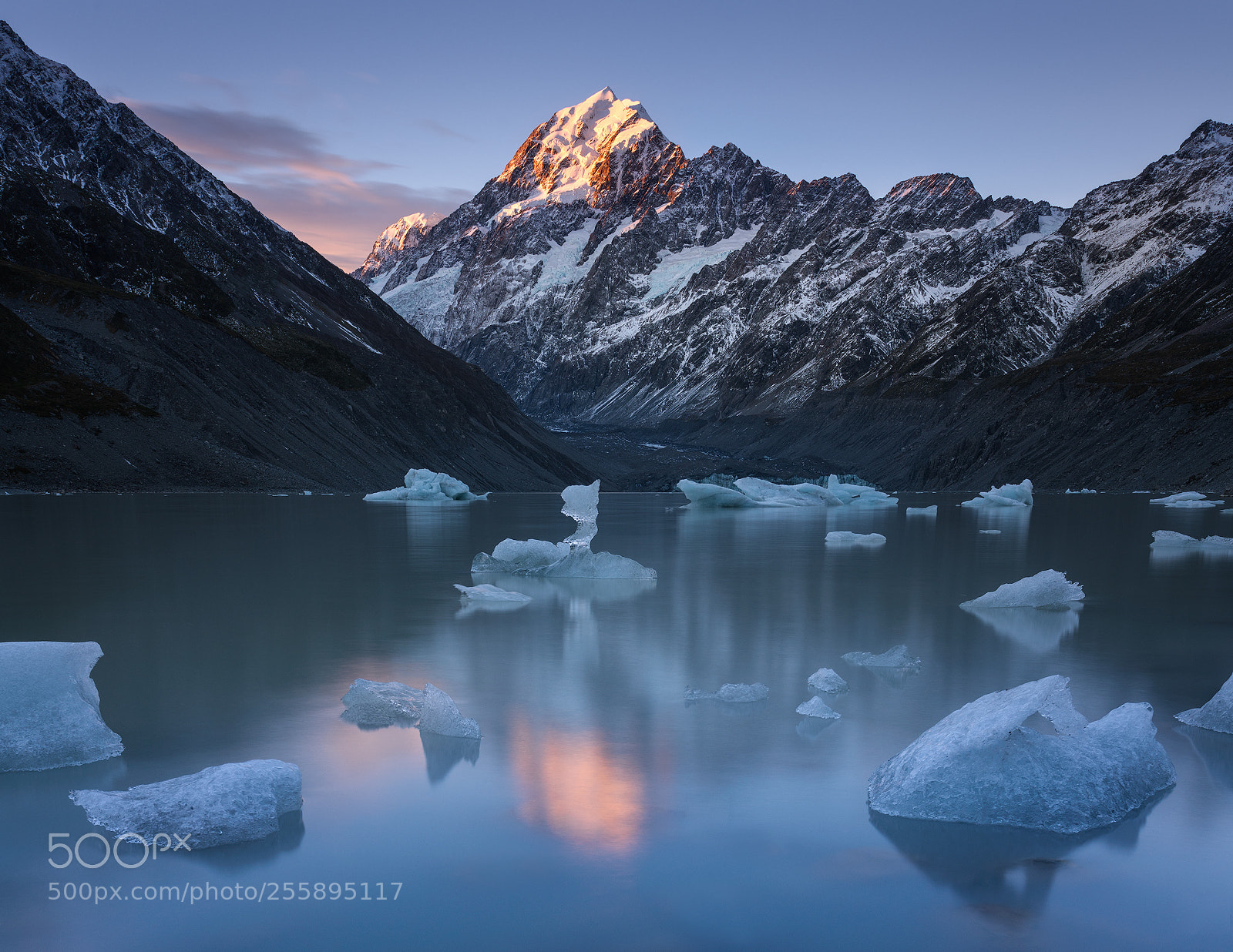 Nikon D850 sample photo. Hooker lake, nz photography