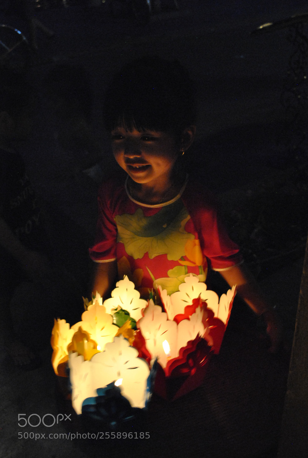 Nikon D3000 sample photo. Hoi-an little girl photography