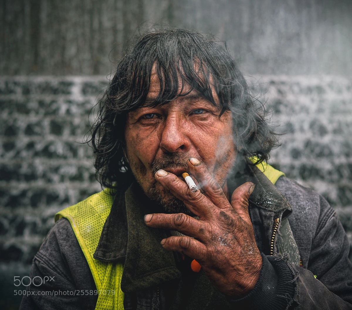 Sony a6000 sample photo. Homeless man in the photography