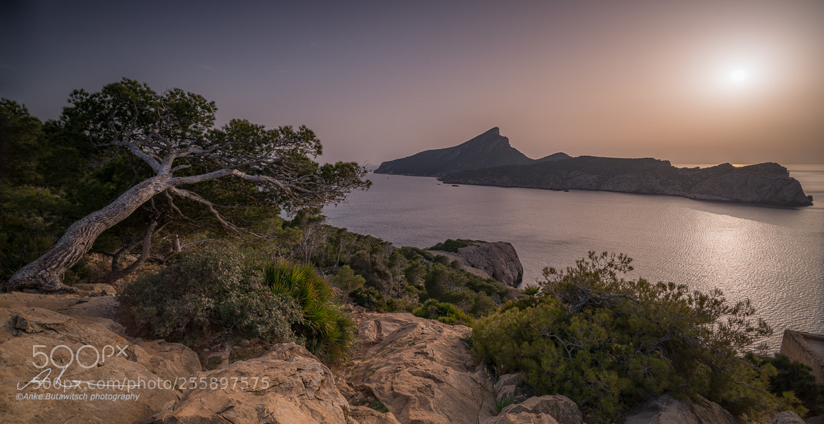 Sony a7R II sample photo. Island at sunset photography
