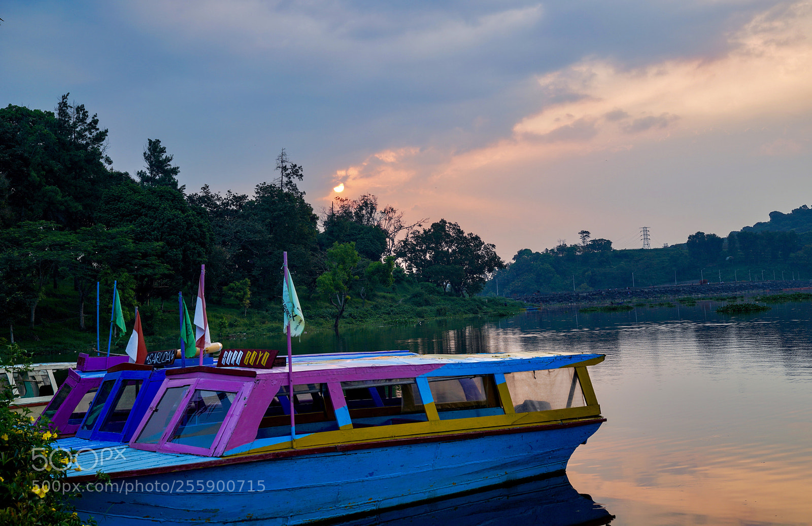 Sony a7R III sample photo. Sunset at waduk selorejo photography
