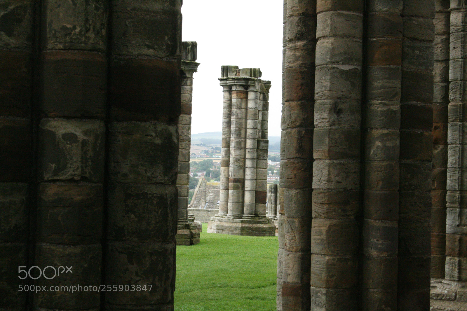 Canon EF-S 18-55mm F3.5-5.6 II sample photo. Whitby abbey photography
