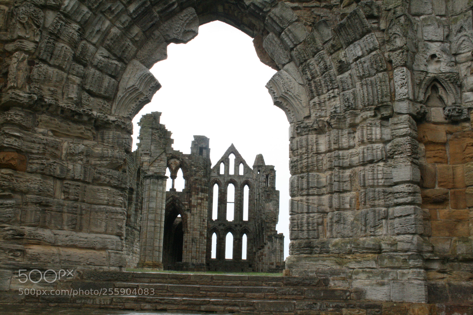 Canon EF-S 18-55mm F3.5-5.6 II sample photo. Whitby abbey photography