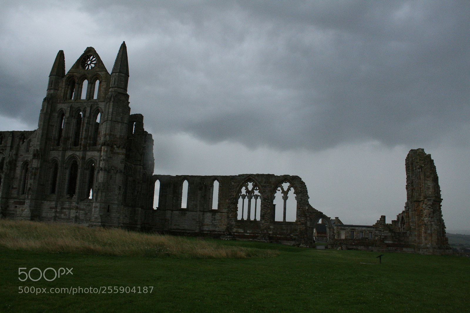 Canon EF-S 18-55mm F3.5-5.6 II sample photo. Whitby abbey photography