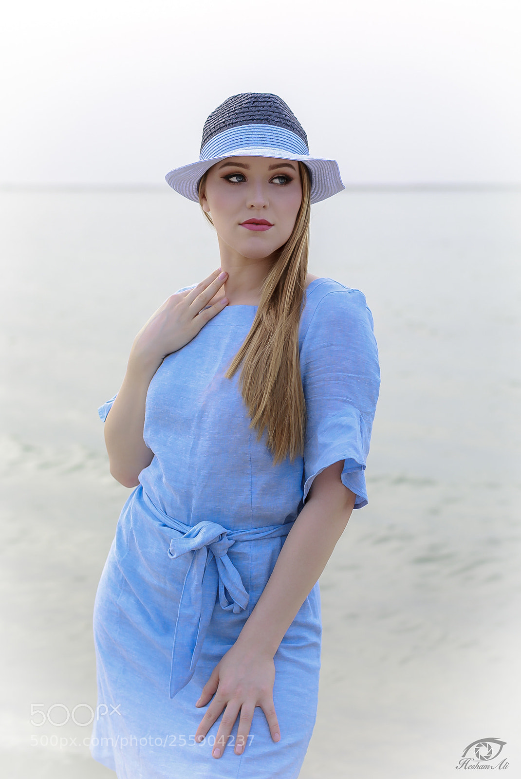 Canon EOS 5D Mark IV sample photo. Ann in blue photography