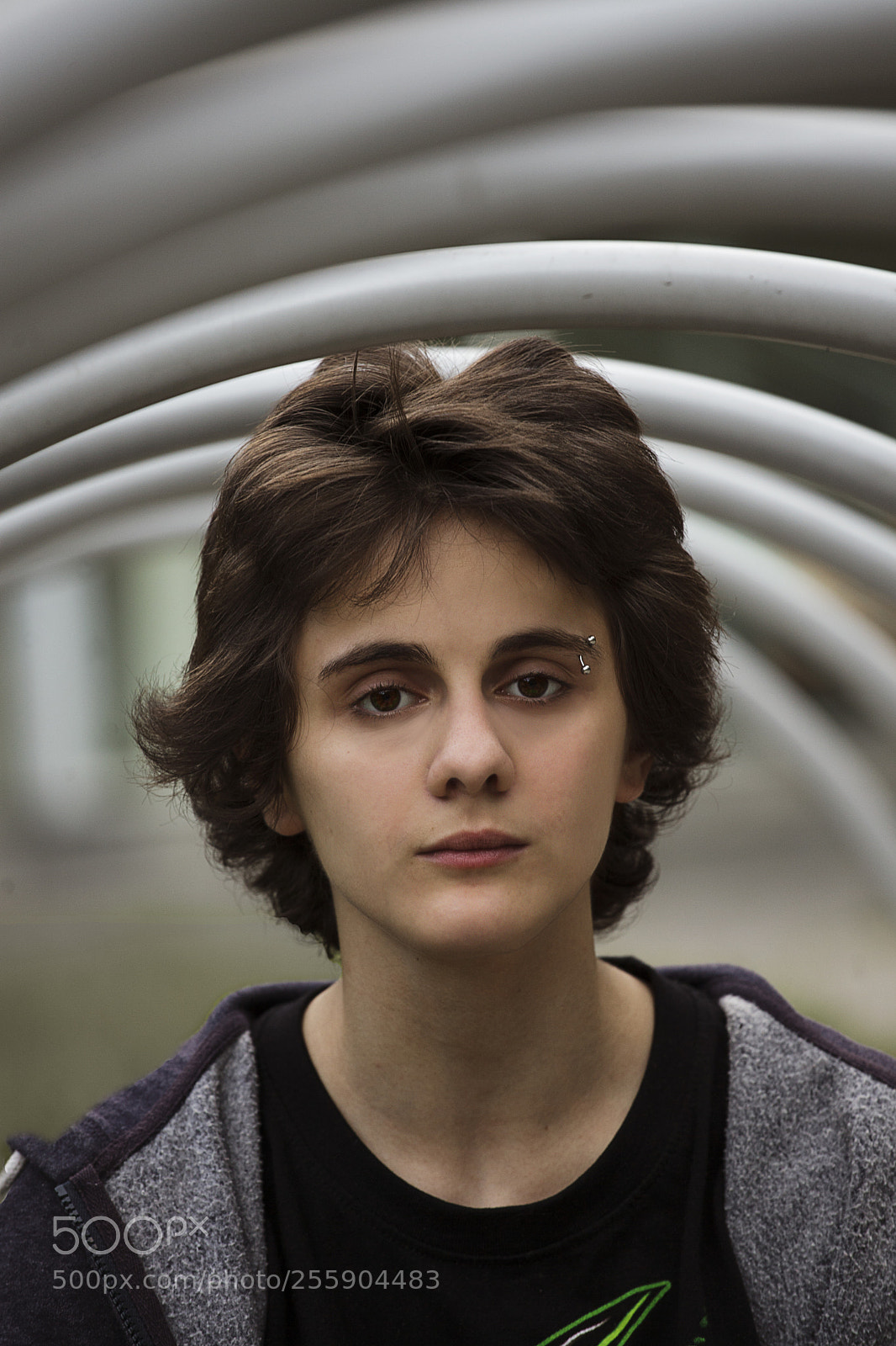 Canon EOS 5D Mark II sample photo. Shichi in arch photography