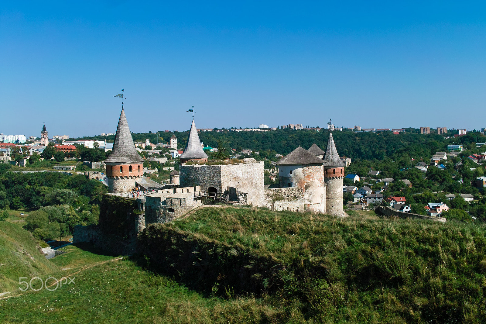 Sigma DP2 sample photo. Kamenets podilsky fortress in podillya region photography
