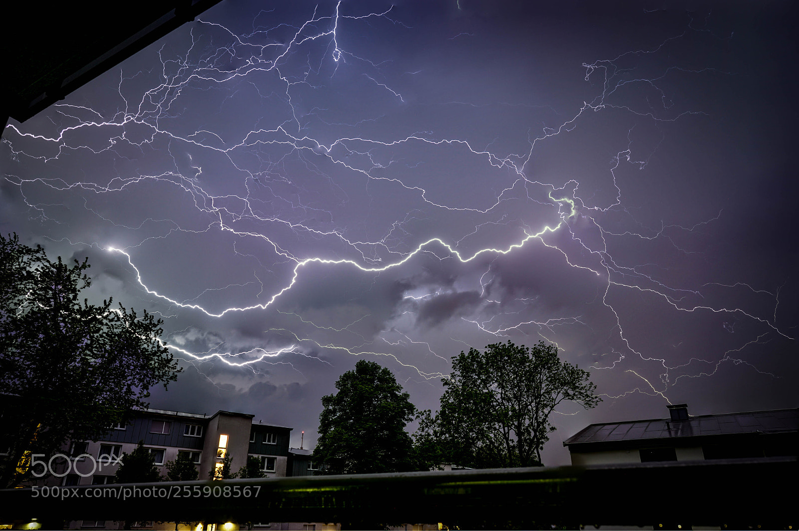 Sony a7 II sample photo. Gewitter in bochum photography