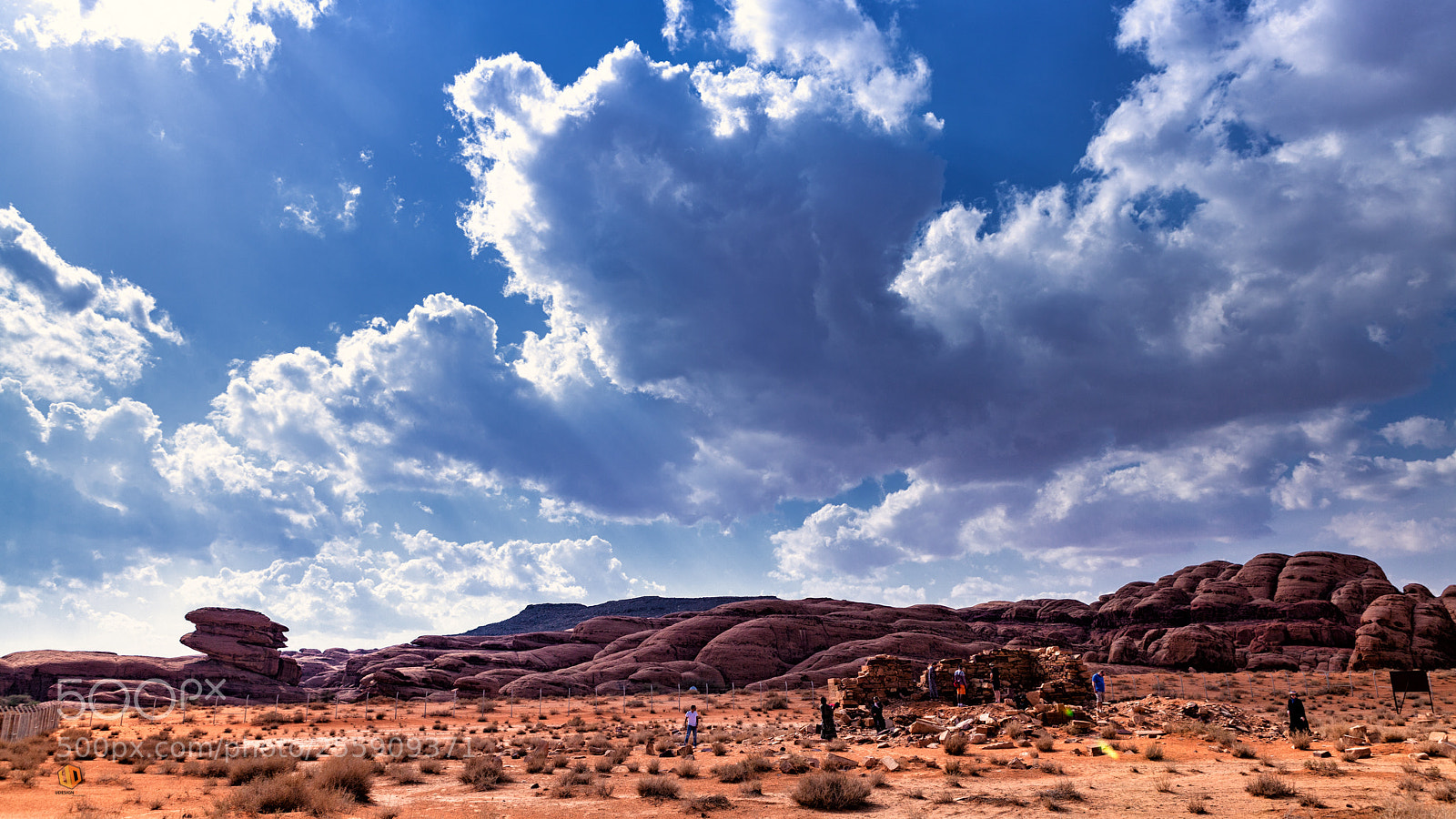 Canon EOS 5D Mark II sample photo. Temple ruins at tabuk photography