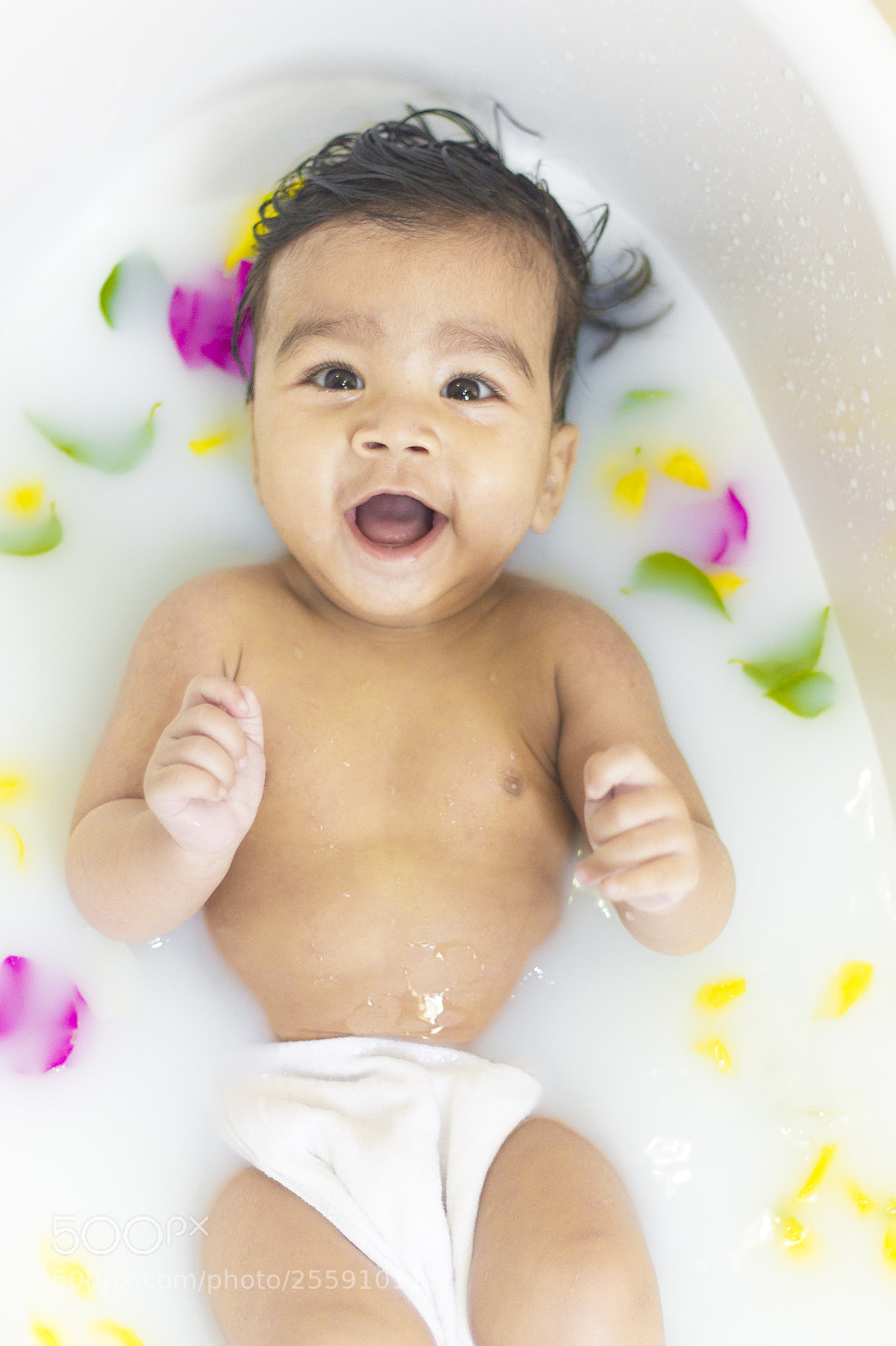 Canon EOS 7D sample photo. Milk bath photography