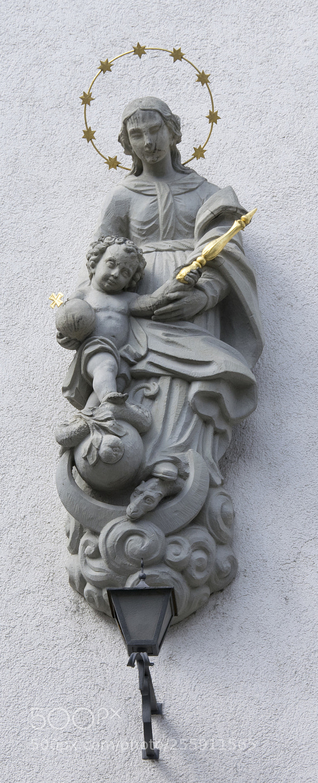 Nikon D5300 sample photo. Decoration on old house photography