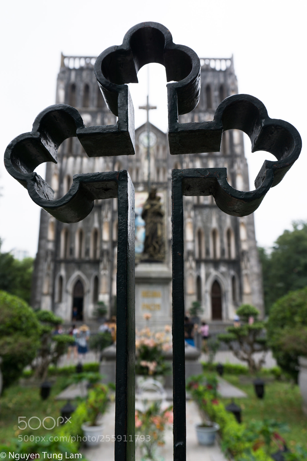 Sony a6000 sample photo. St joseph's cathedral, hanoi photography