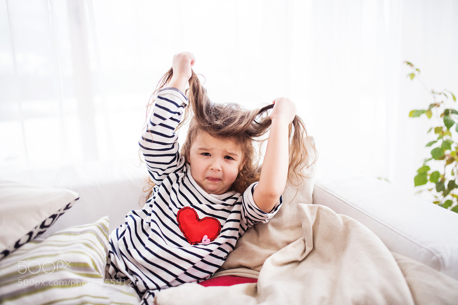 Nikon D5 sample photo. A small happy girl photography