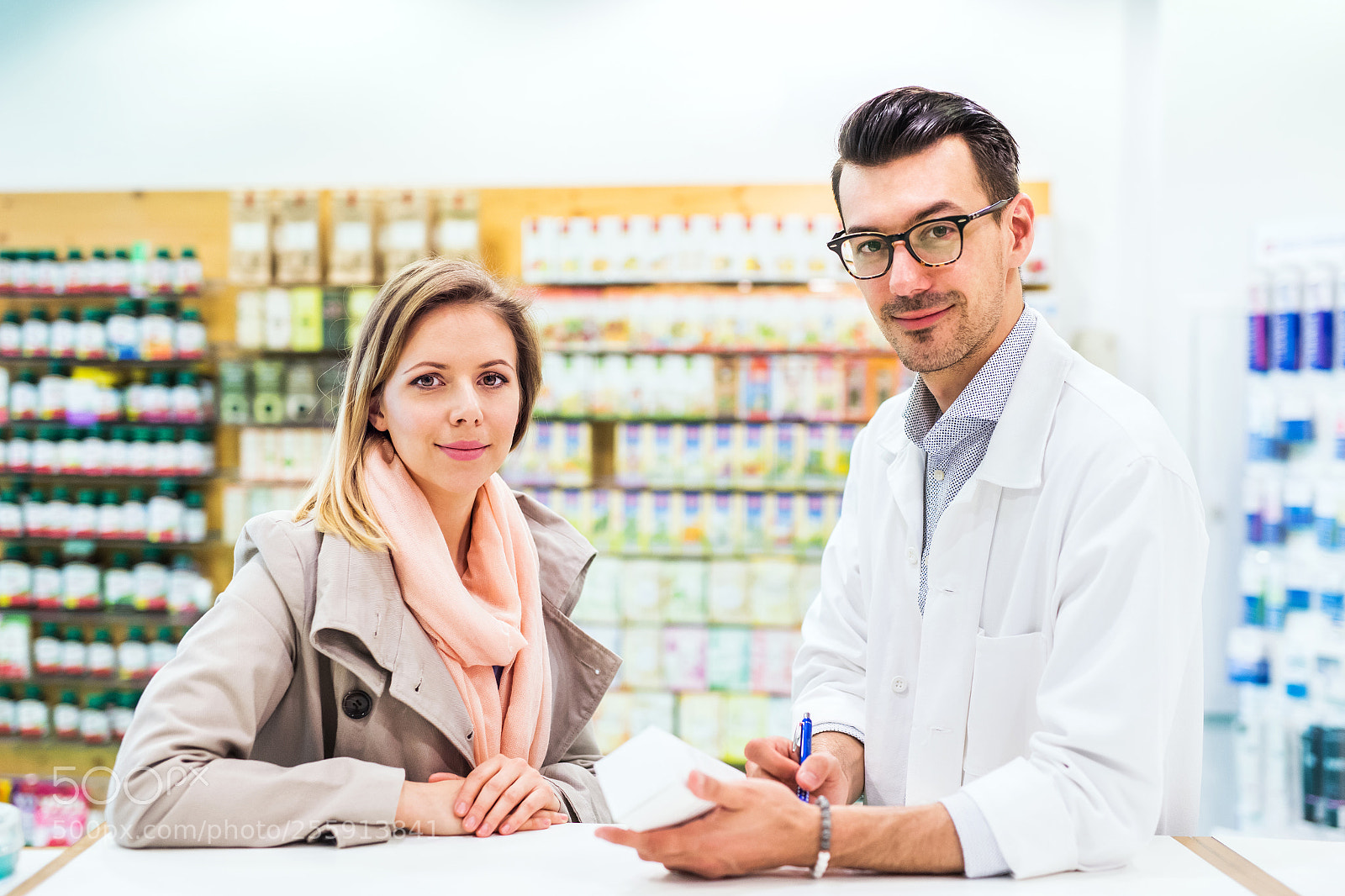 Nikon D5 sample photo. Portrait of male pharmacist photography