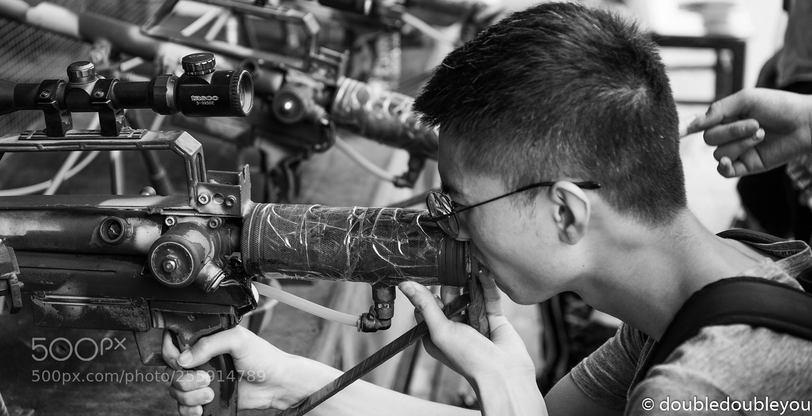 Nikon D850 sample photo. Airgun shooter photography